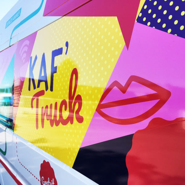 KAF’Truck | Identité visuelle, Mission Locale Besançon